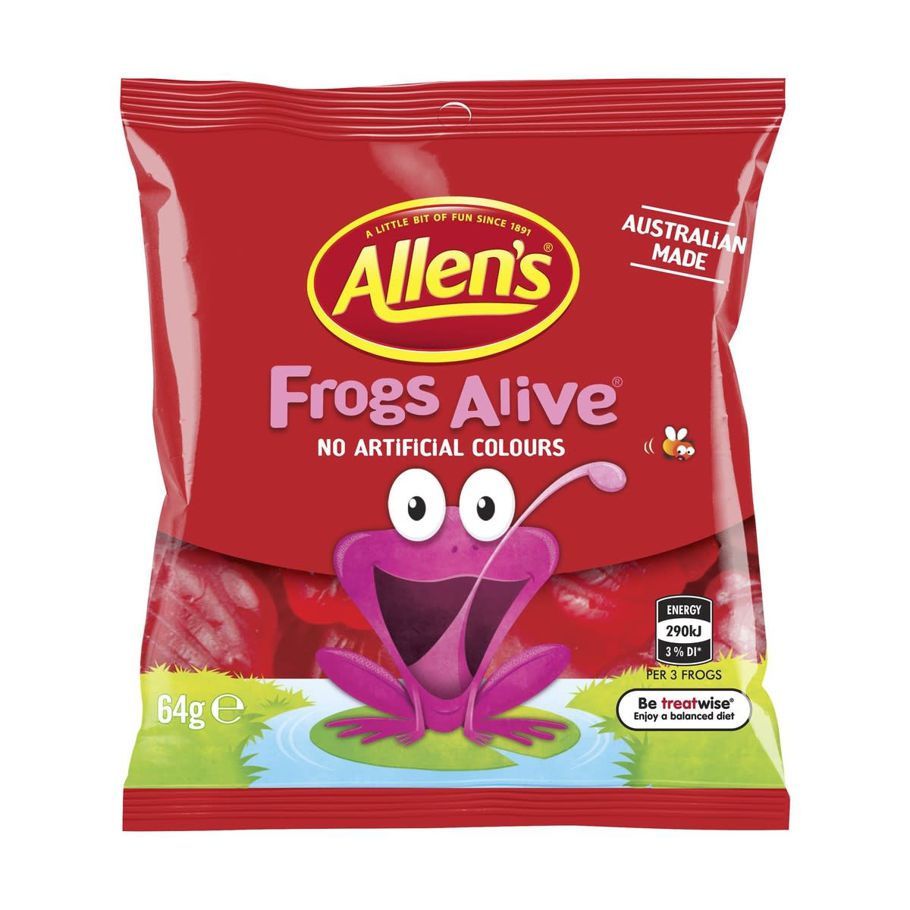 Allen's Frogs Alive 64g