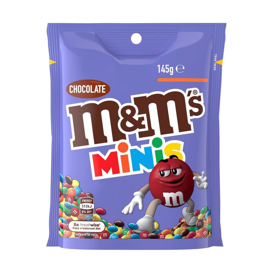 M&M's Minis Milk Chocolate Share Pack 145g