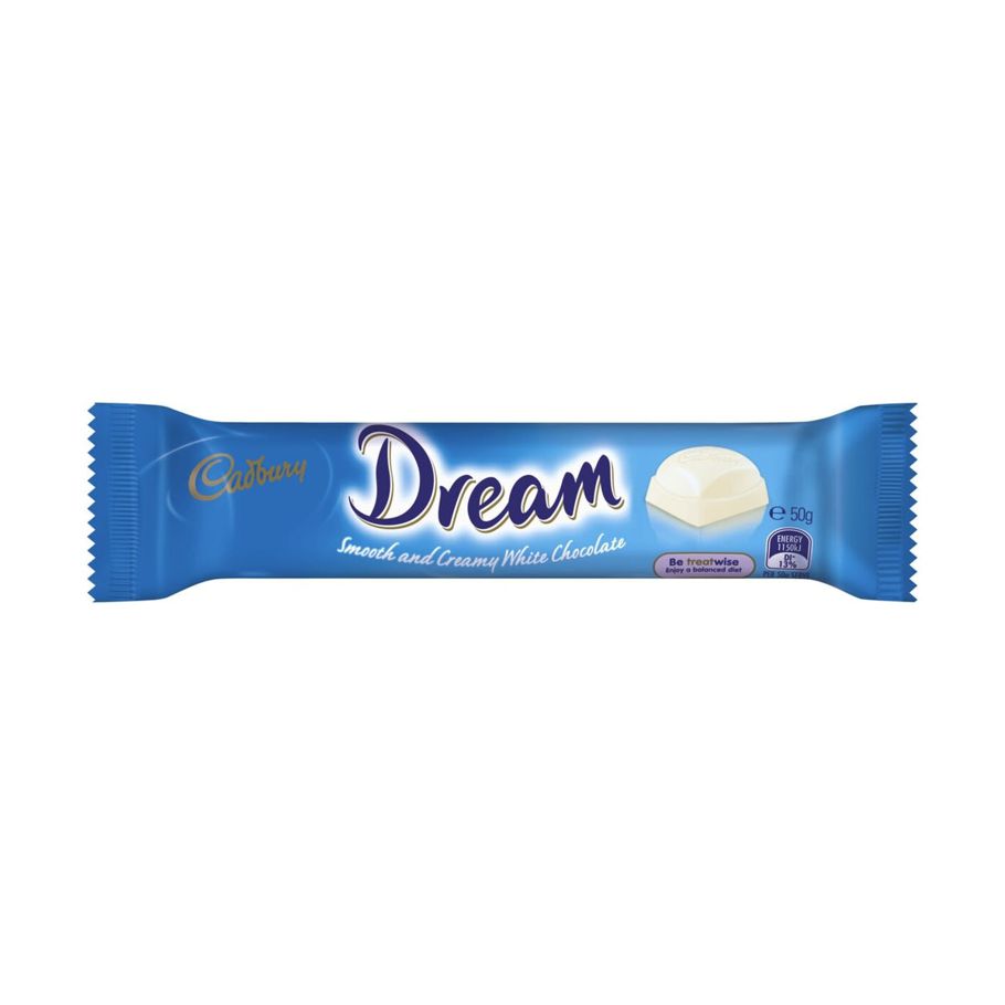 Cadbury Dream White Chocolate Bar 50g