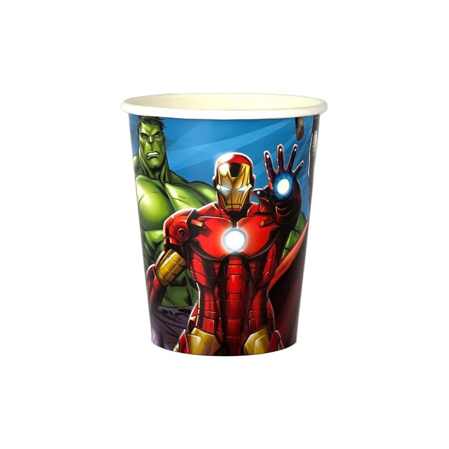 8 Pack Marvel Avengers Paper Cups