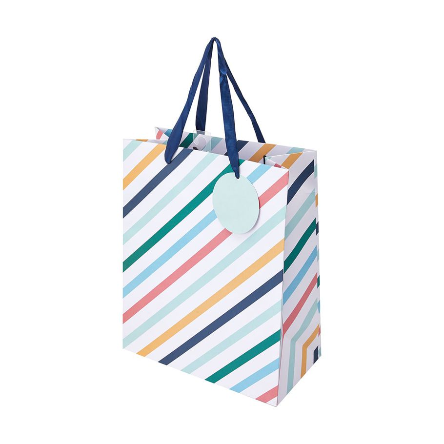 Stripe Gift Bag - Large