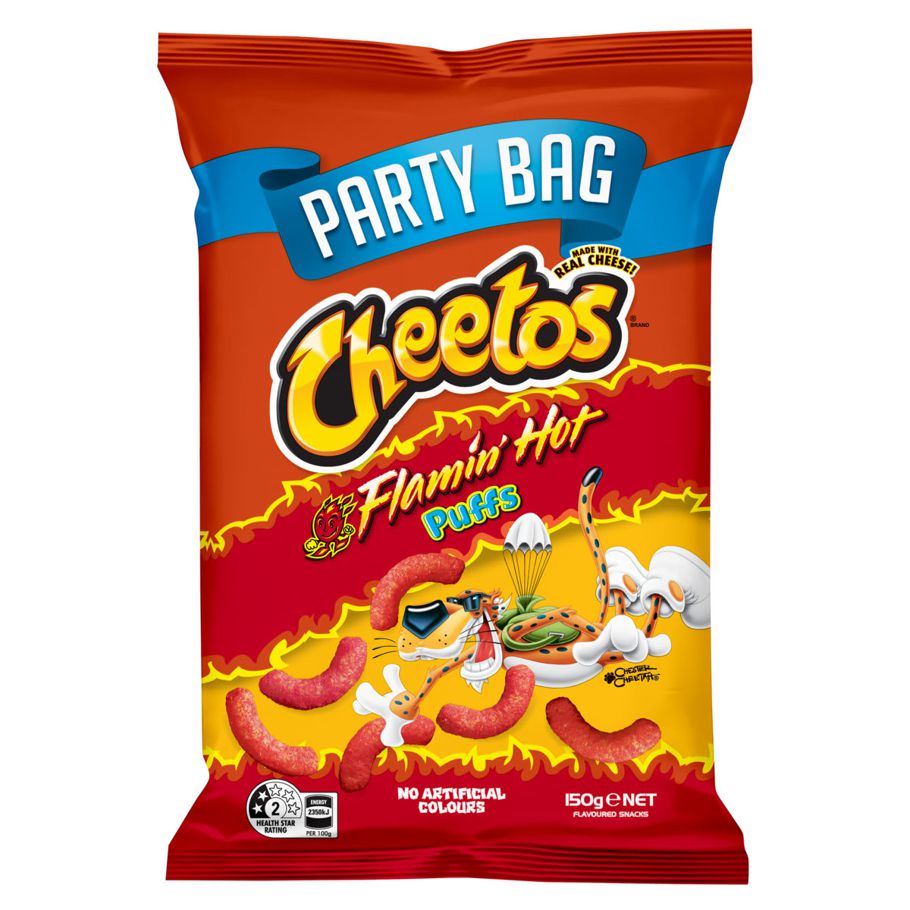 Cheetos Flamin' Hot Puffs 150g