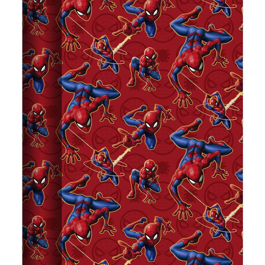 Hallmark Gift Wrap Roll - Marvel Spiderman