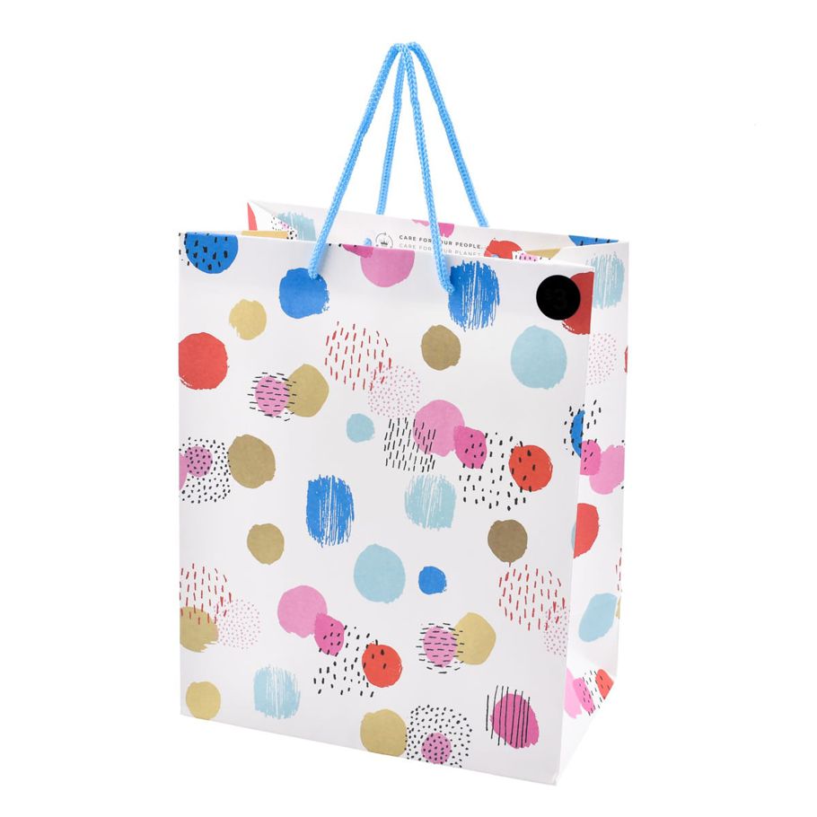 Hallmark Medium Gift Bag - Bright Dots