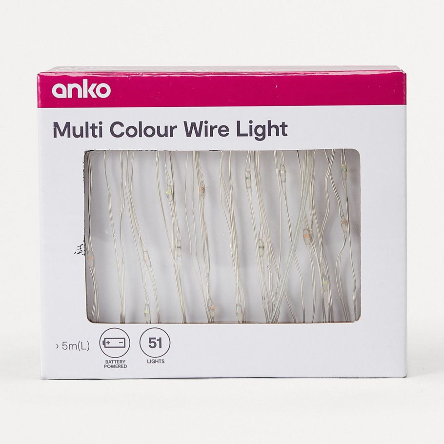 Multi Colour Wire Light