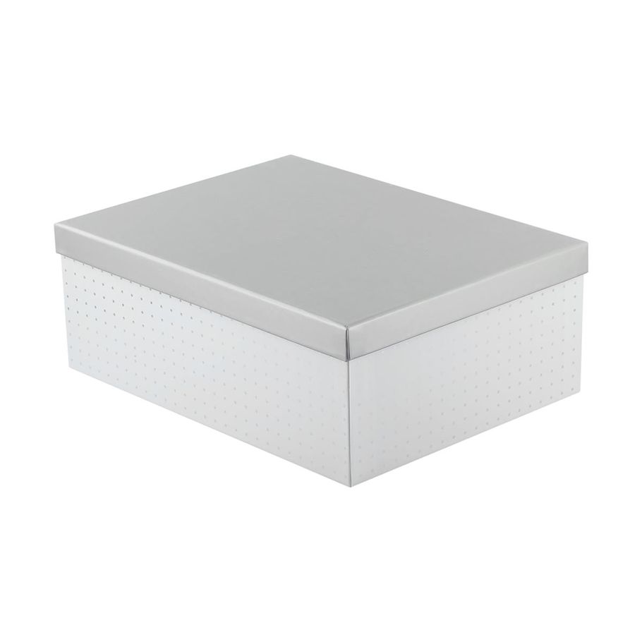 Silver Dot Gift Box - Large