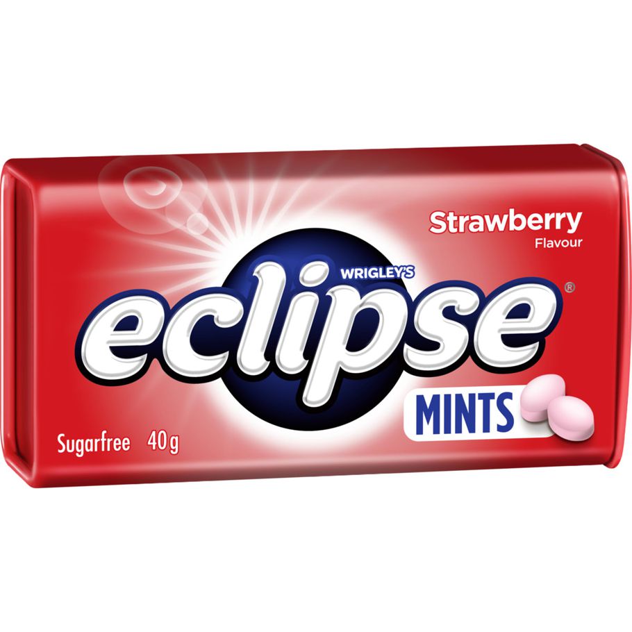 Wrigley's Eclipse Strawberry Mints Tin 40g