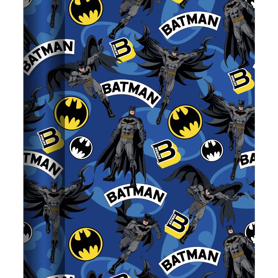 Hallmark Gift Wrap Roll - Marvel Batman