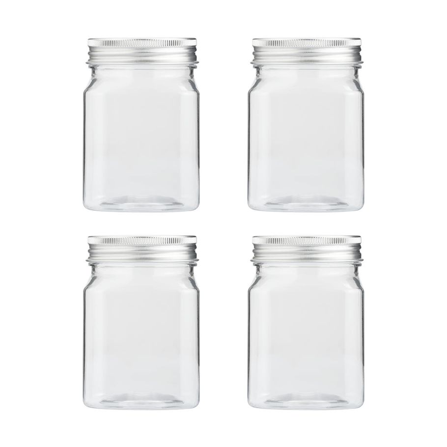 4 Pack Candy Jars