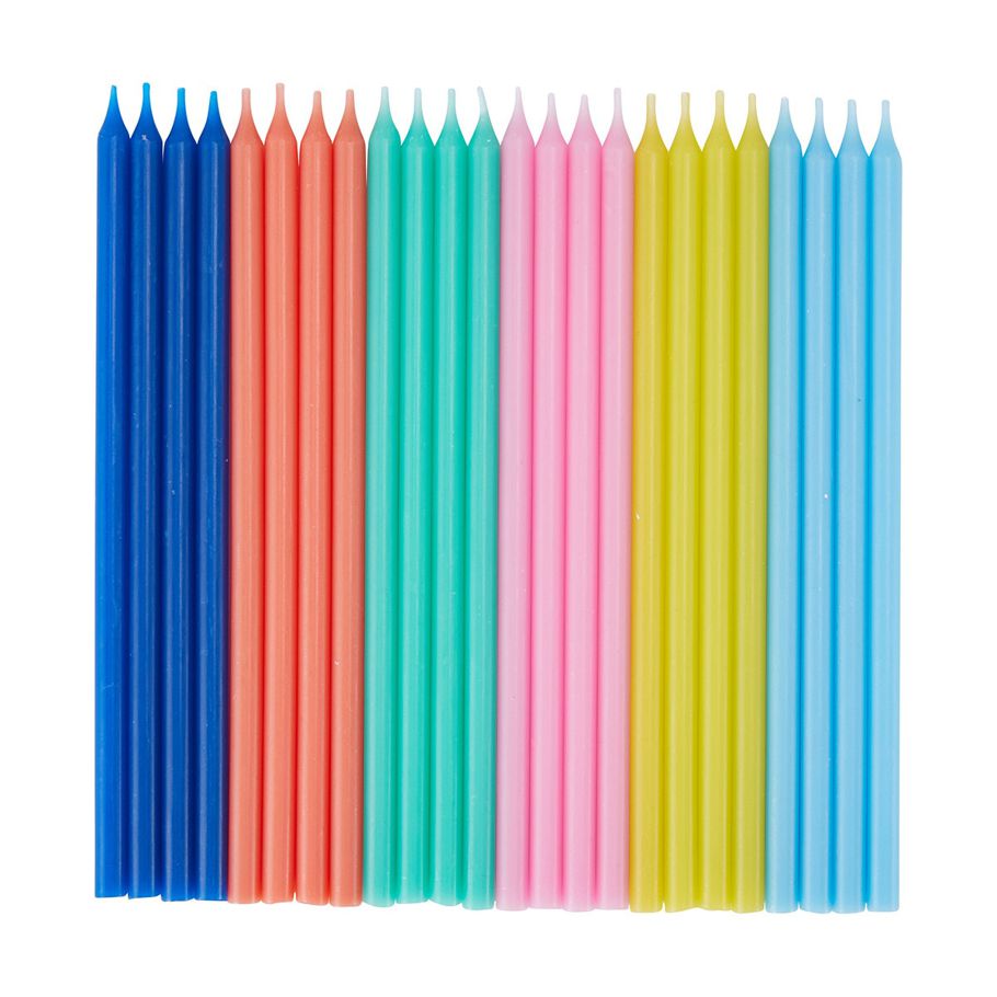 24 Pack Candles - Bright