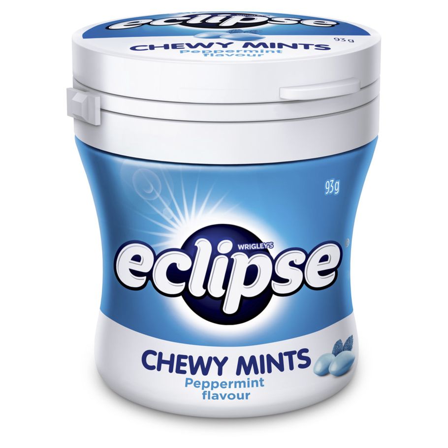 Wrigley's Eclipse Chewy Bottle Peppermint 93g