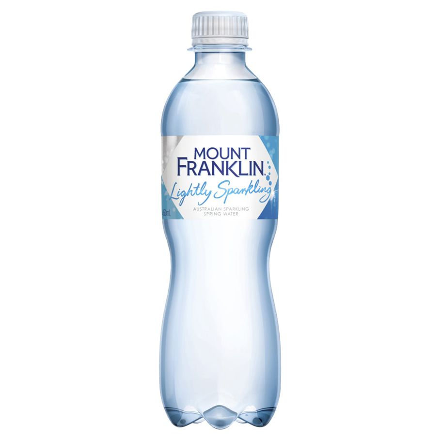 Mount Franklin Lightly Sparkling Water 450ml