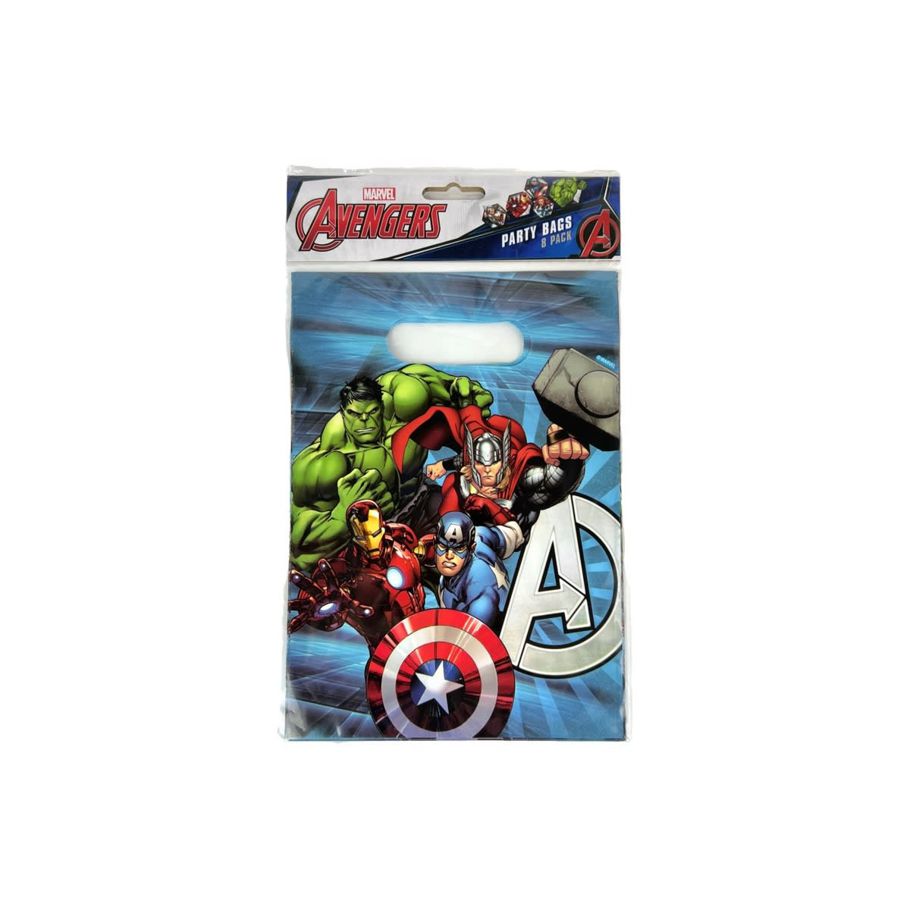 8 Pack Marvel Avengers Party Bags