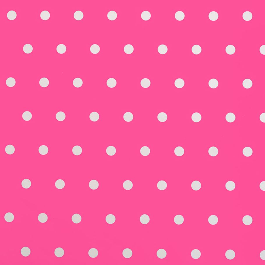 Hallmark Gift Wrap Roll - Pink Polka Dots