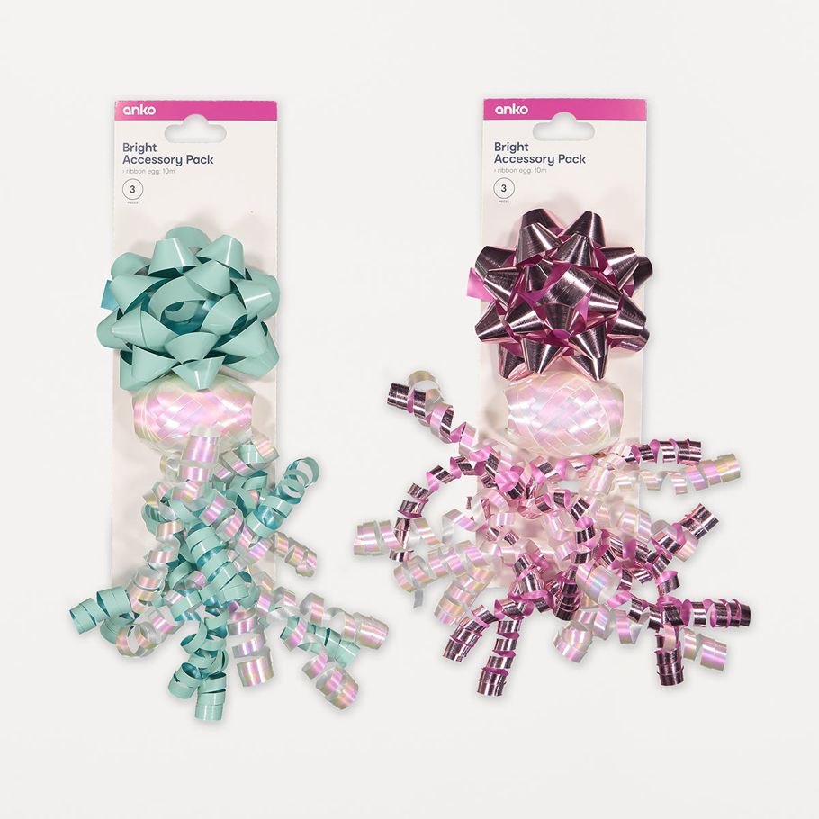 3 Pieces Bright Accessory Pack - Assorted