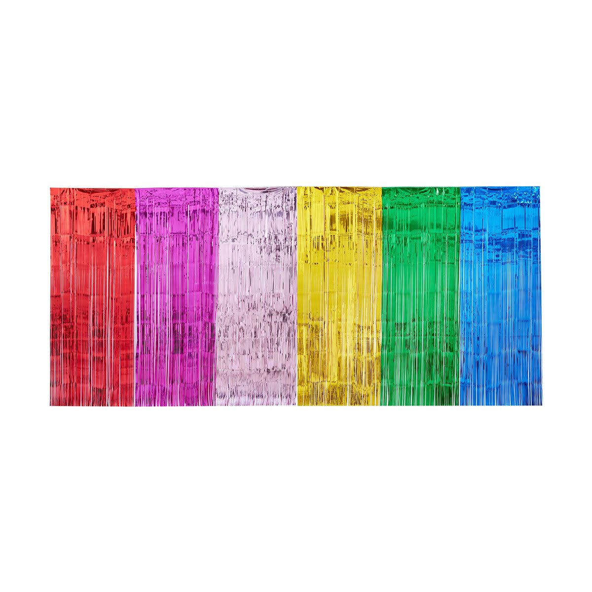 Rainbow Foil Backdrop