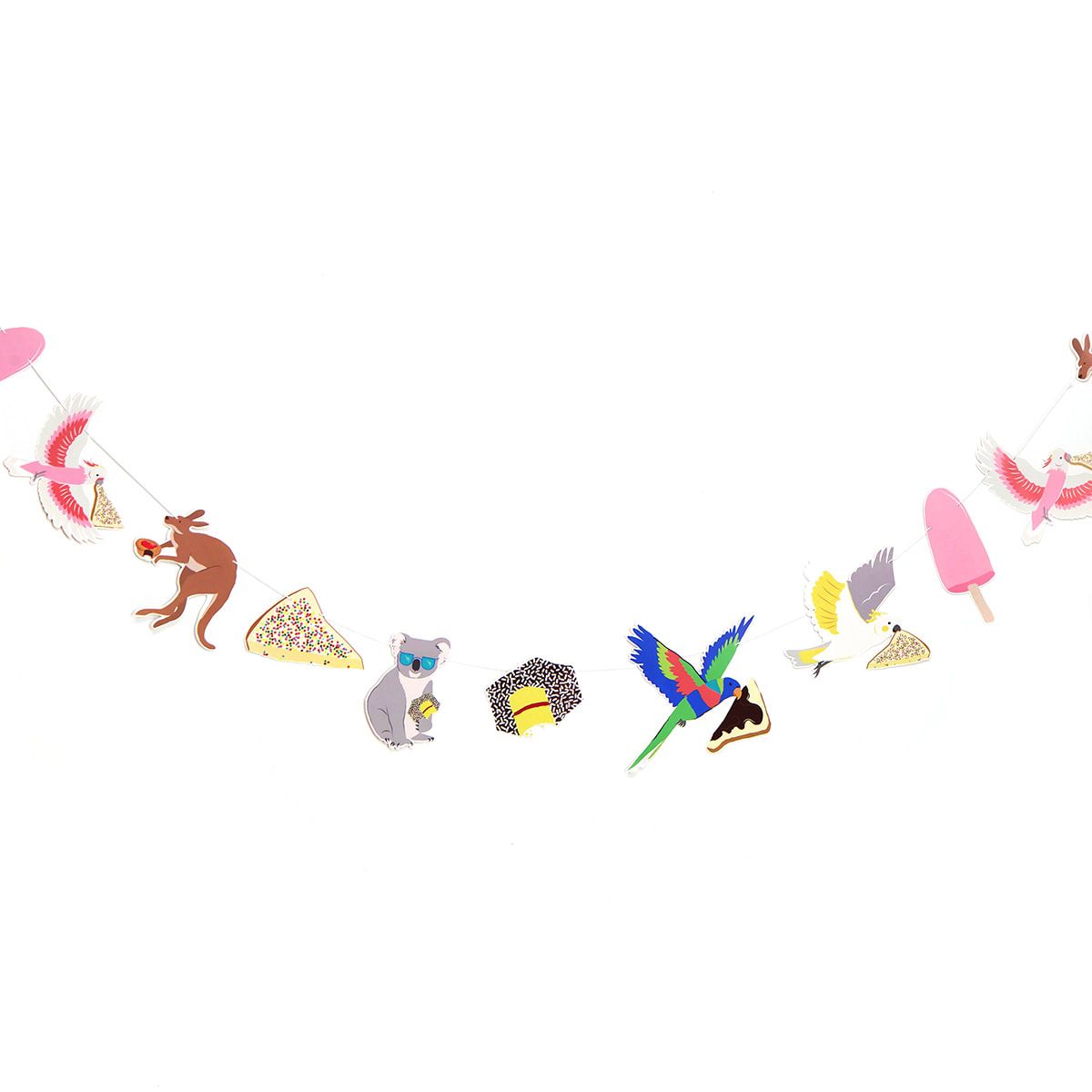 Australiana Paper Bunting