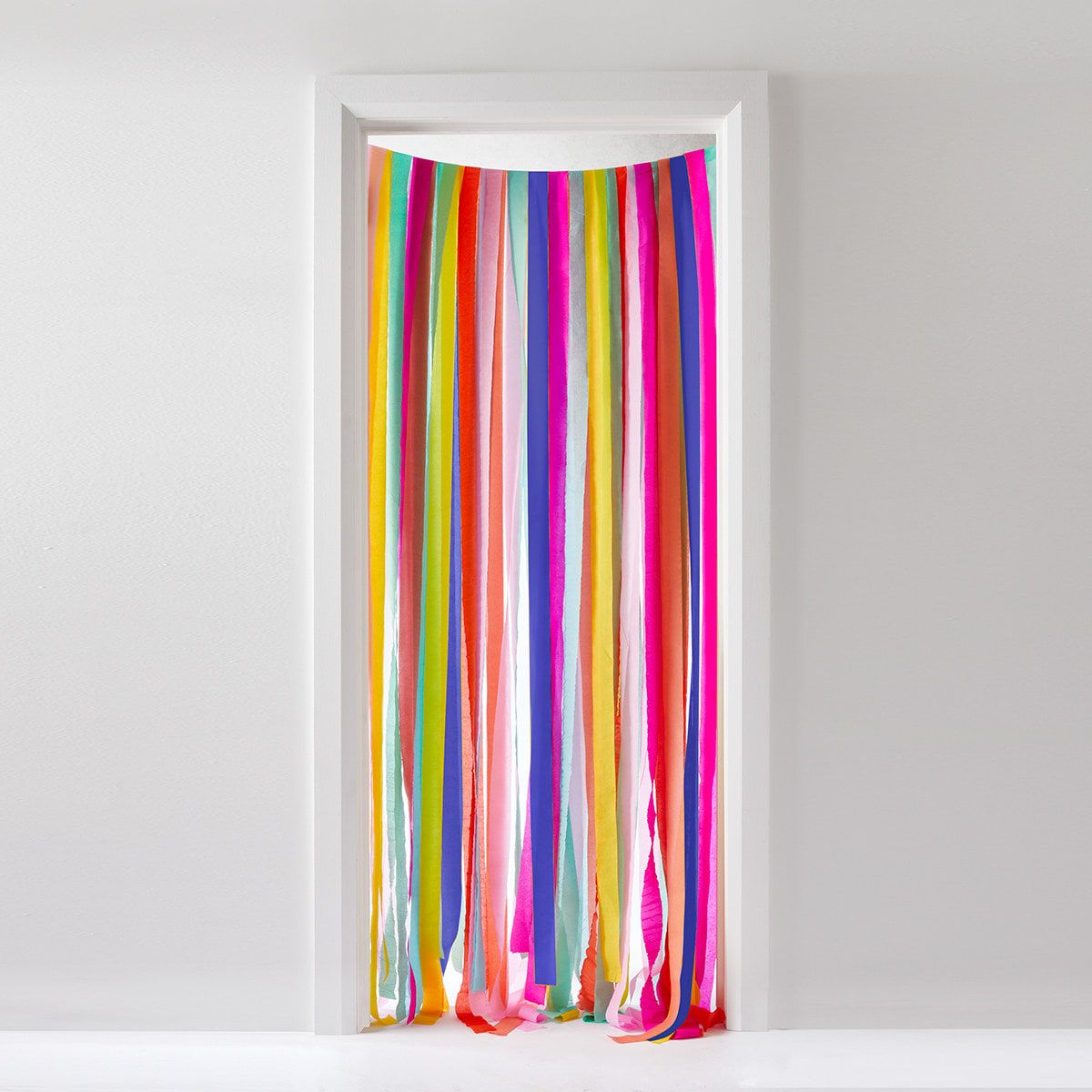 10 Piece Paper Streamer Backdrop - Brights