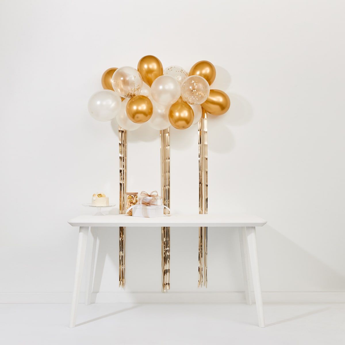 Mini Balloon Garland with Tassels