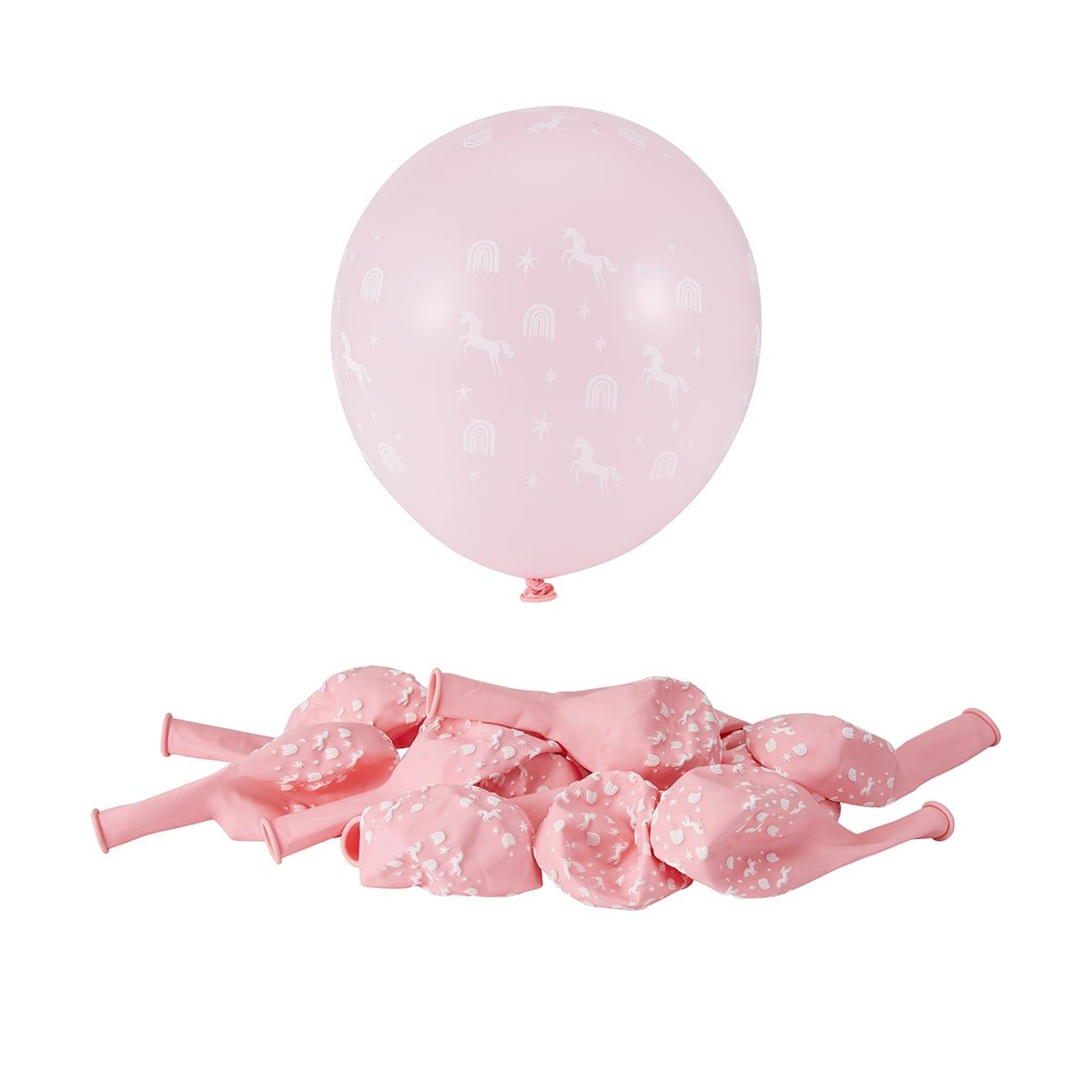 12 Pack Unicorn Balloons