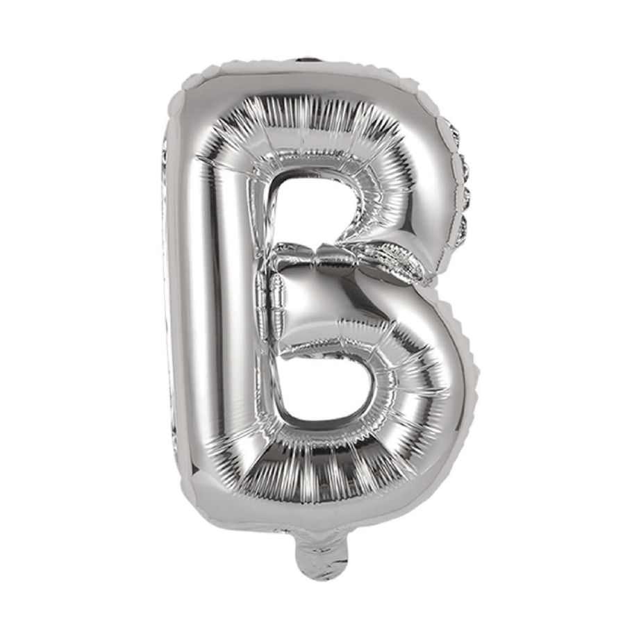 Inflated Letter B Foil Balloon