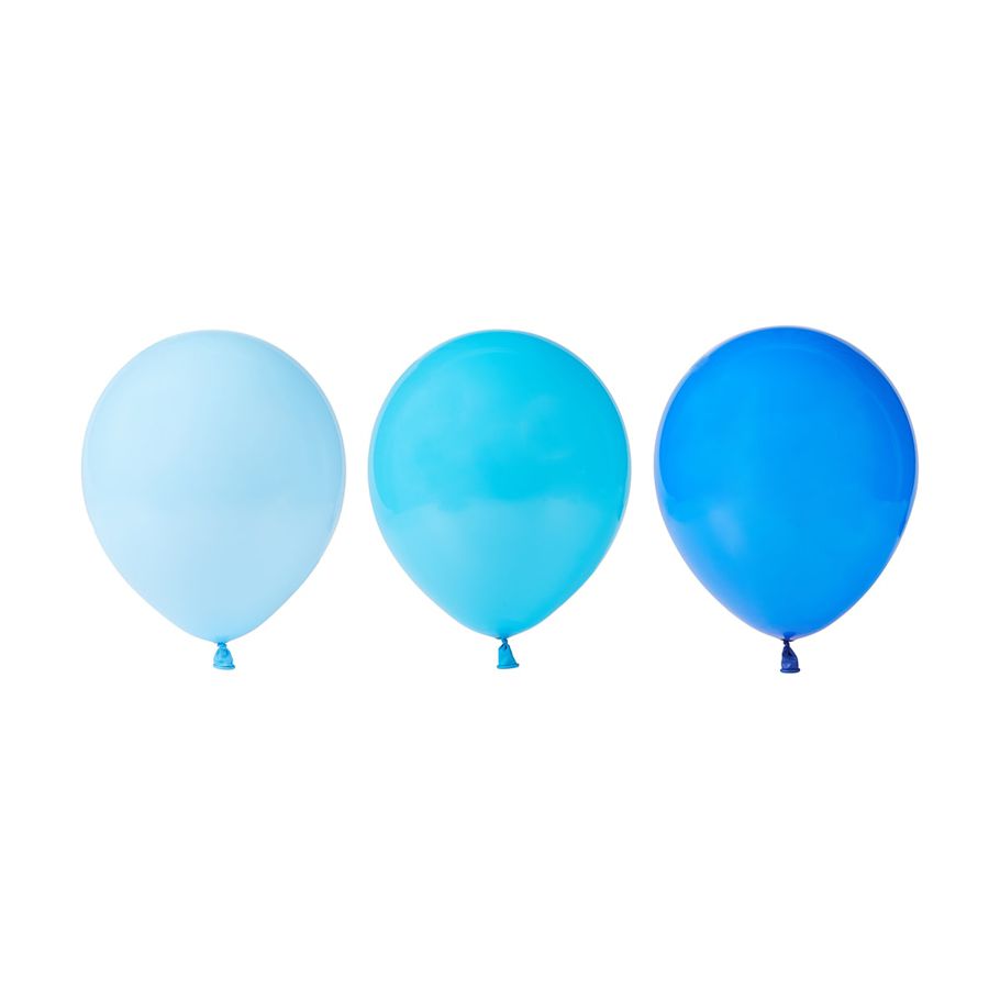 25 Pack Blue Balloons