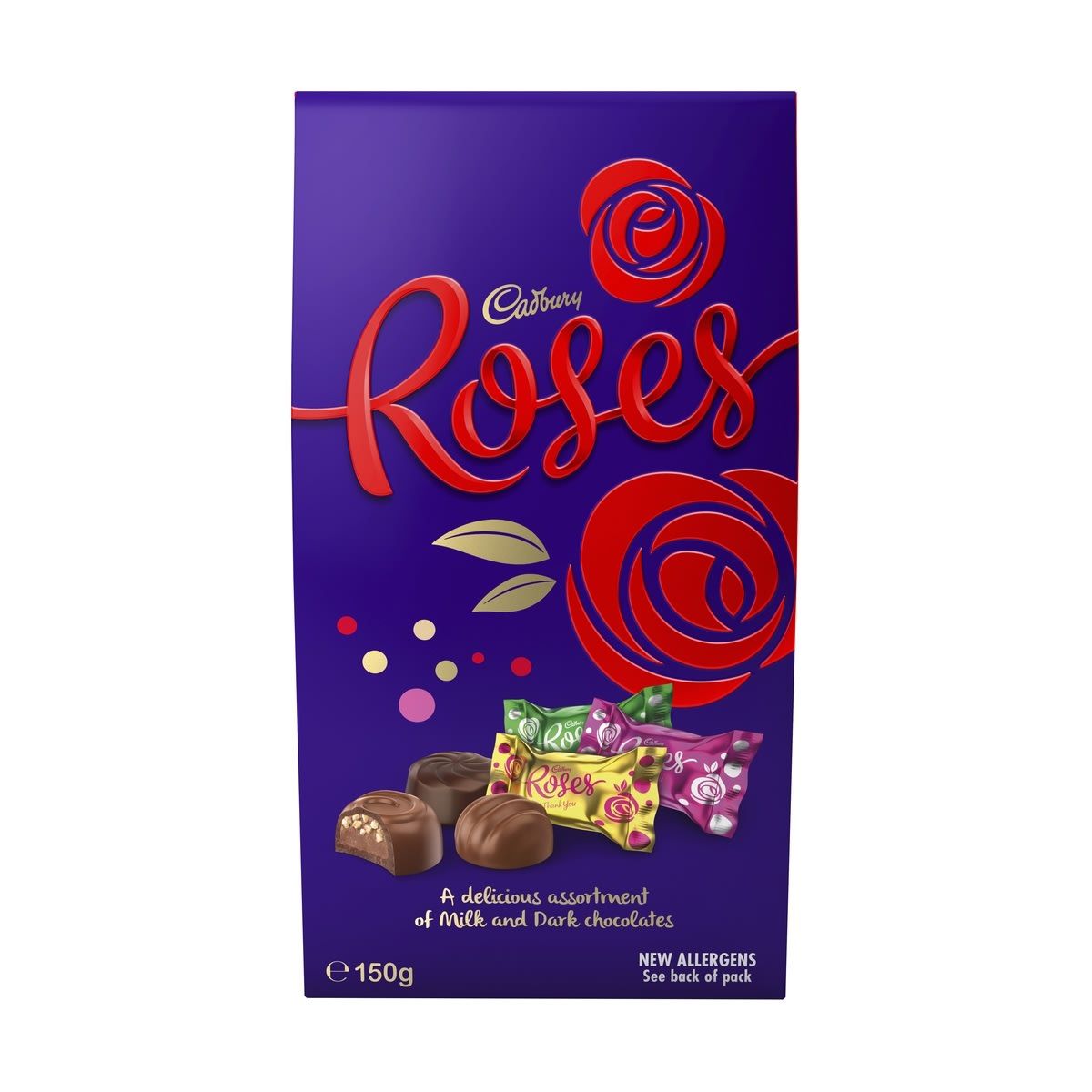 Cadbury Roses Chocolate Gift Bag 150g