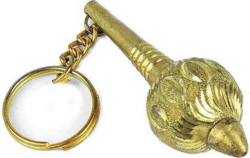 ZYZTA Lord Hanuman Gada Golden Key Chain