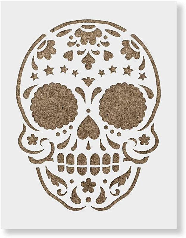 IVANA'S Art & Craft Mylar Stencil for Crafts and Decorations Size - 12
