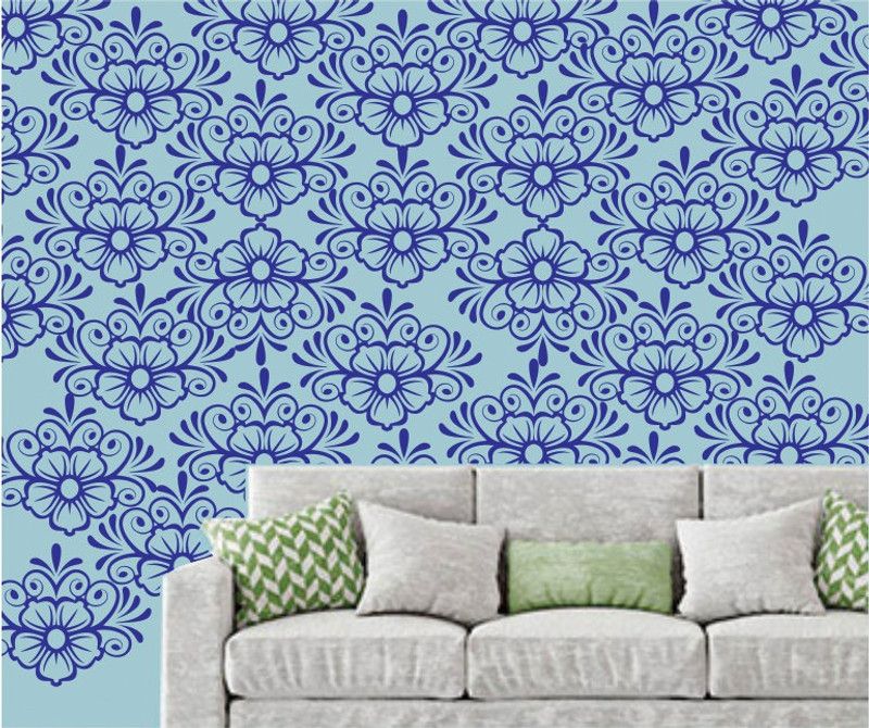 DECRONICS SINGLE BRANCH Wall Design Stencils for Wall Painting (36-inch x 42-inch) AD-ST716 (16 * 24) Inch Reusable Wall Stencil Stencil  (Pack of 1, Painting Home Decor)