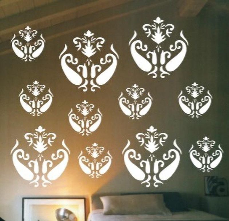 UD Unique Decor UD-Dor-853 Different Stencil  (Pack of 1, Designer)
