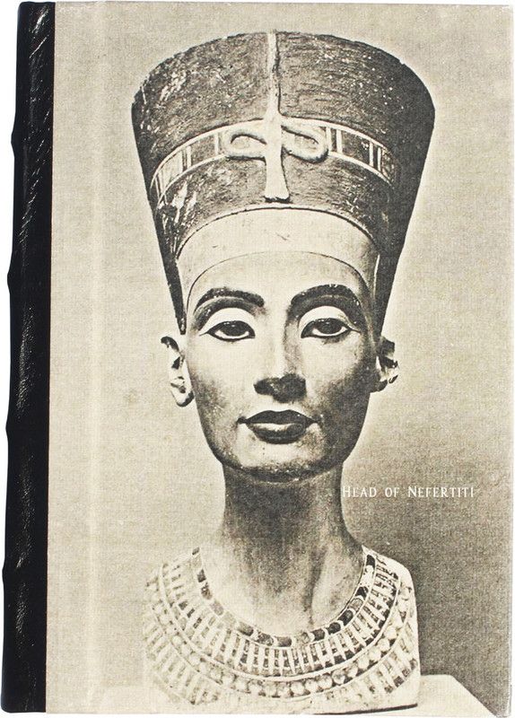 DeKulturework Head of Nefertiti A5 Planner Ruled 176 Pages  (Multicolor)