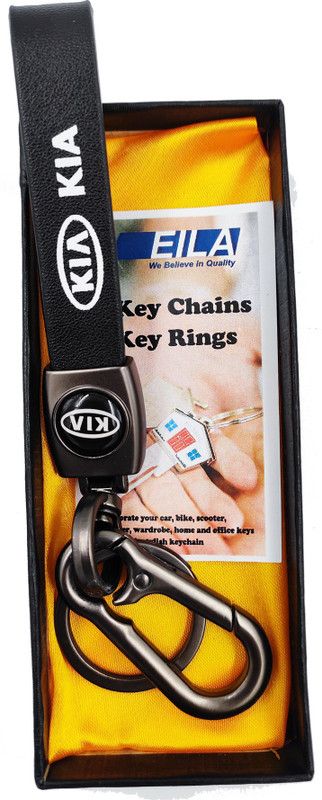 Eila KIA Car Fashion Premium Of Key Chain Ready For Car Lovers Hook Lock Stylish Key Chain
