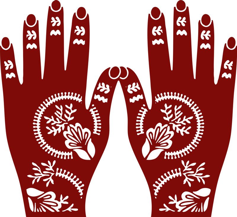 IVANA'S encil, New Design Set for Women & Girls, Temporary Tattoo, Easy to Apply,D-1024 Heena Tatto Stencil  (Pack of 1, Modern / Latest / Floral / Indian / Ethnic)