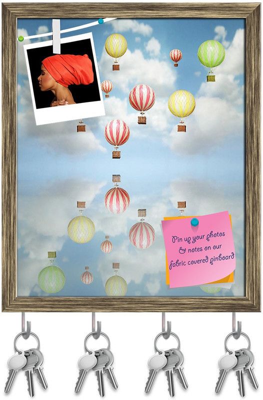 Artzfolio Cork Bulletin Board  (Multicolor 16 x 19.3 inch (41 x 49 cms))