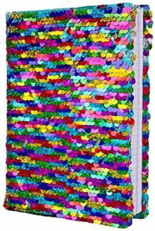 lullbee Handcrafted Gift Unique A5 Diary Rulled 80 Pages  (Multicolor)