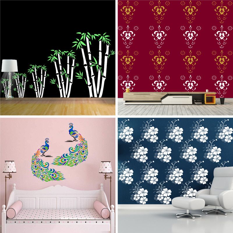 JAZZIKA Painting Wall Stencils PATTERN:- 