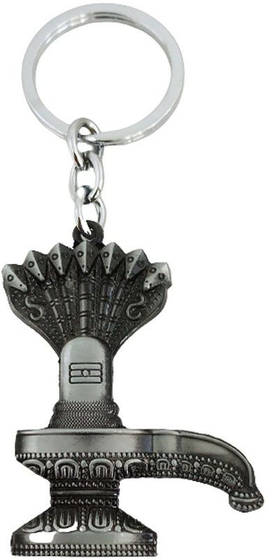 MAG BEE Shesh Naag Shivling Lord Shiva Antique - 1 Pcs Key Chain