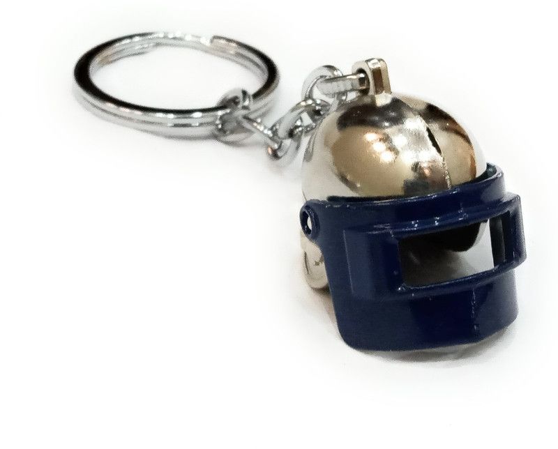 swagtreg PUBG Level 3 Metallic helmet Key Chain