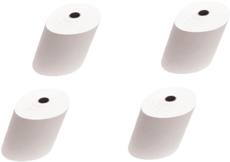 youlogic 79mmX55Mtr (meter) Thermal Paper Biling Rolls (Pack of 4) Original Paper Product 70 Gsm Thermal Cash Register Paper  (79 mm x 5500 cm)