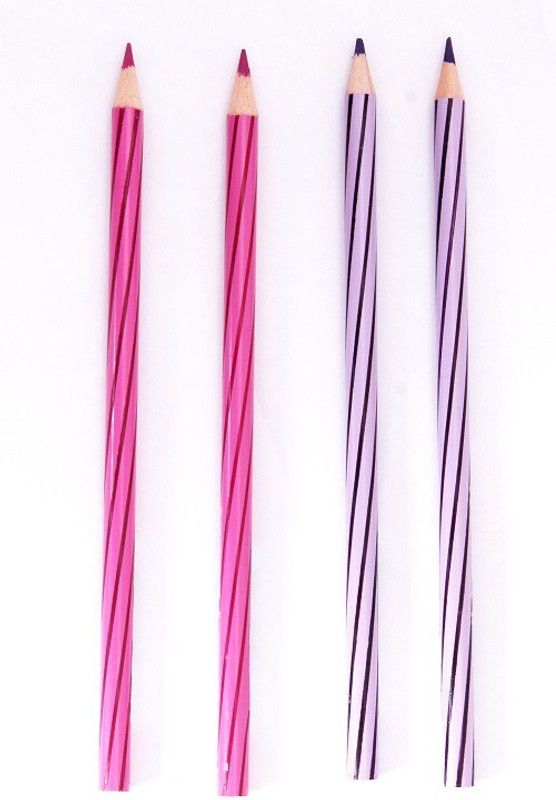 STAEDTLER Colour Pencils Cone Shaped Color Pencils  (Set of 4, Pink, Violet)