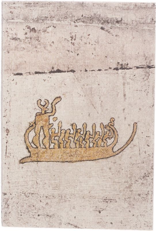 DeKulturework Nordic Cave Painting A6 Notebook Ruled 140 Pages  (Multicolor)