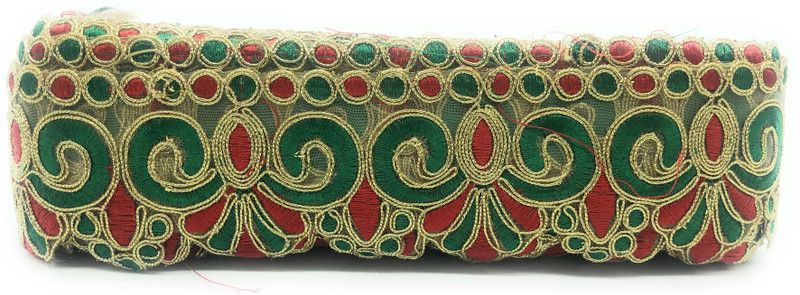 Lace styles KAV7166-RED-GREEN 2