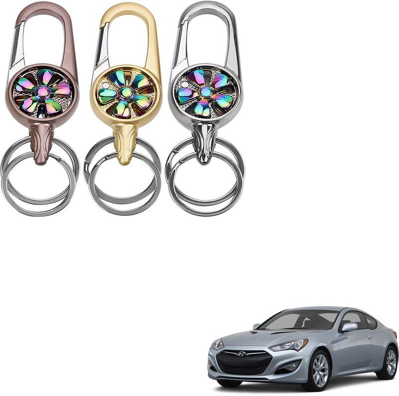 SEMAPHORE Metal Spinner Rotating Design Key Ring For Mercedes Benz V-Class Marcopolo Files Key Chain