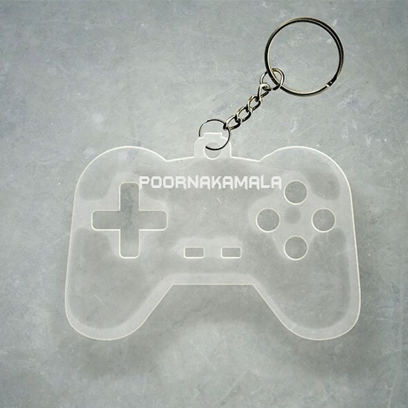 SY Gifts Gamer Design With Poornakamala Name Key Chain