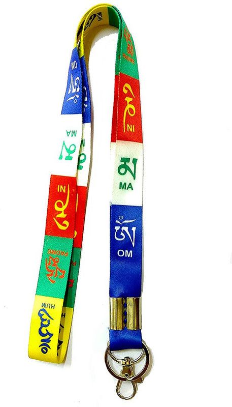StealODeal Lanyard Carabiner Tibetan Ladakh Prayer Key Chain