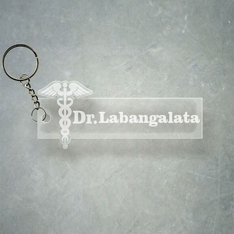 SY Gifts Doctor Logo Desigh With Labangalata Name Key Chain