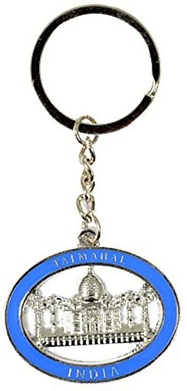 Skywalk Metal Taj Mahal India Keychain Ideal Gift Tourists Key Chain