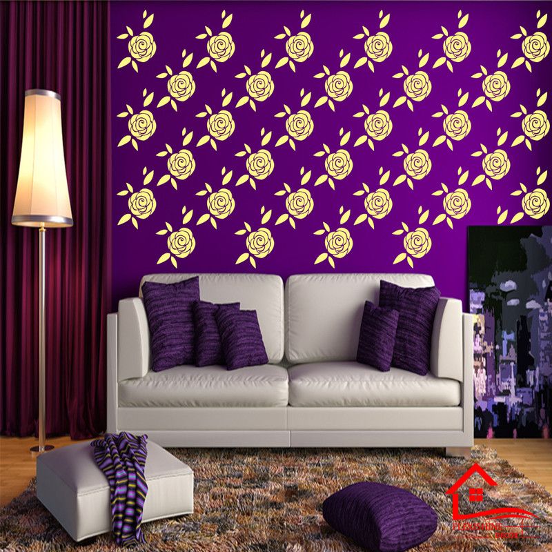 FLIEXISHINE Ak Stencils for Wall Painting for Home Wall Decoration Ak Stencils for Wall Painting for Home Wall Decoration 5011 STENCIL Stencil  (Pack of 1, Painting Home Decor)