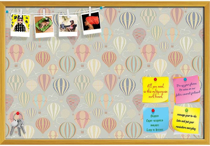 Artzfolio Cork Bulletin Board  (Golden Frame 18 x 12 inch (46 x 30 cms))